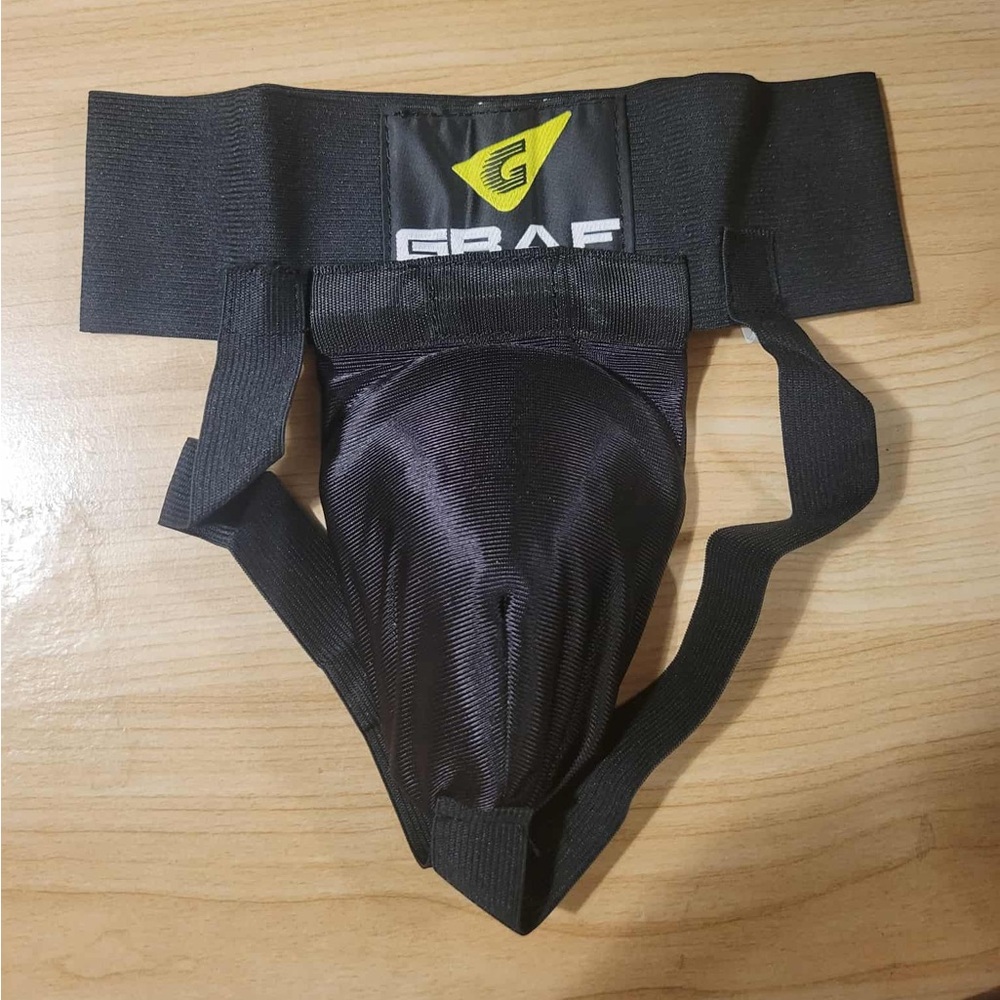 Graf Hockey Protective Cup and Jock Strap Junior Medium Brand New